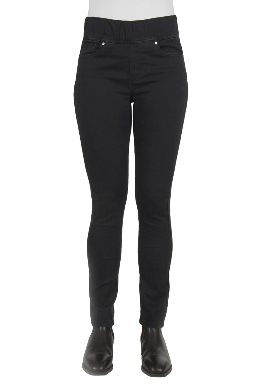 THOMAS COOK WMNS PULL ON SLIM LEG W/JEAN