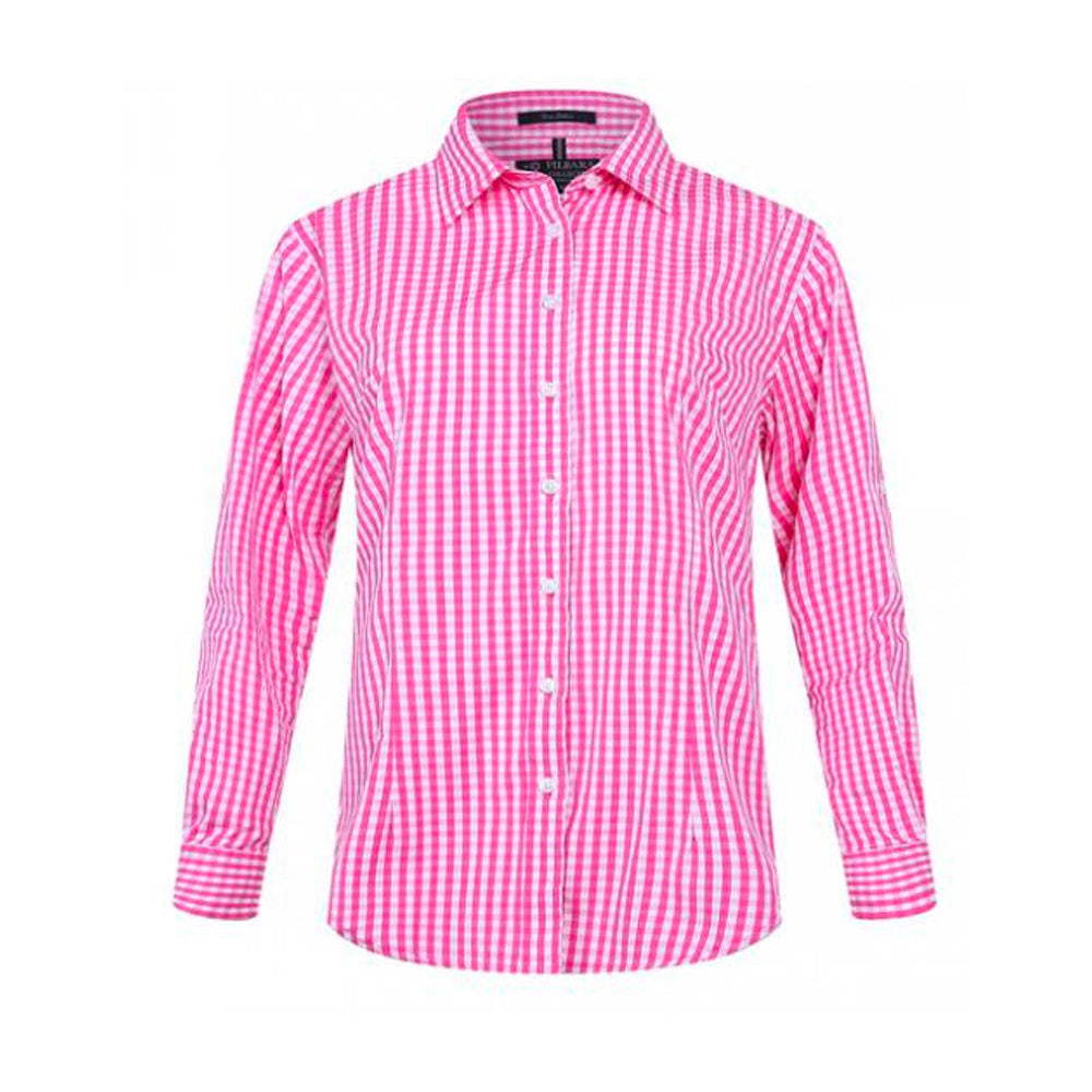 Pilbara Ladies Check LS Shirt