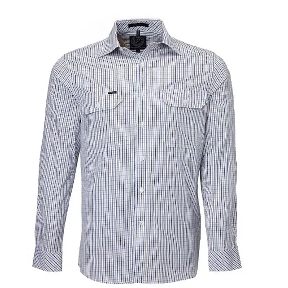 Pilbara Mens LS Check Shirt