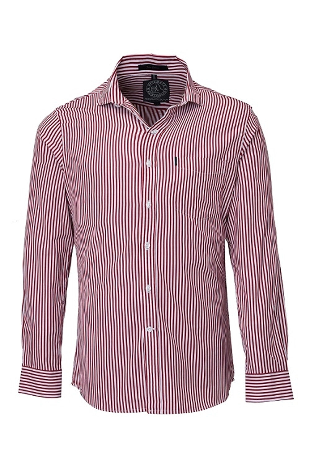 Pilbara Mens LS Stripe Shirt