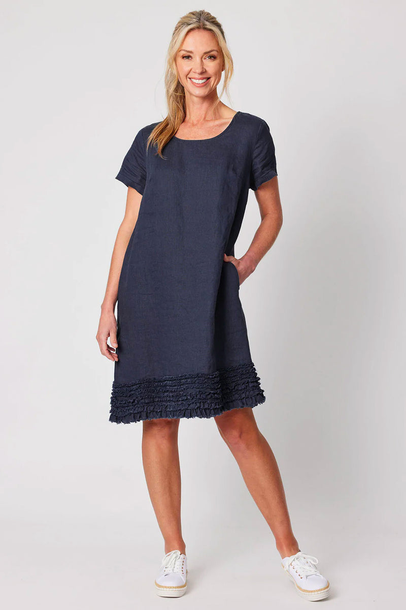 GORDON SMITH RUFFLE HEM DRESS – The Country Outfitters Goulburn